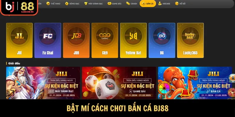 Bật mí cách chơi Bắn cá Bj88